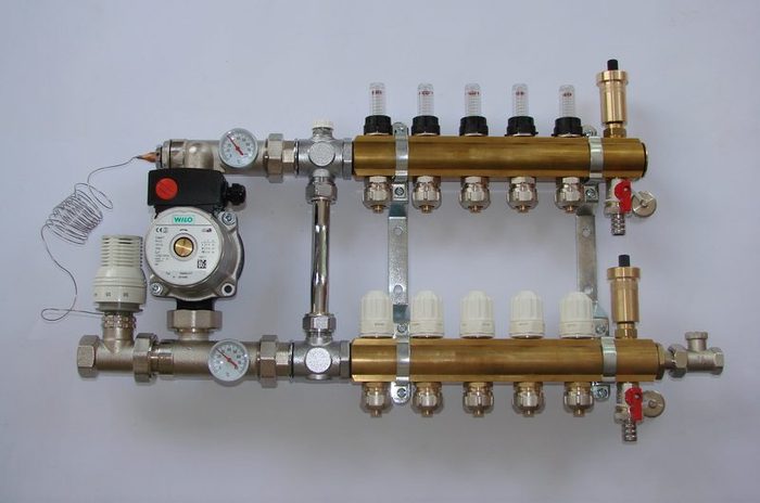 mieszacz do podłogówki