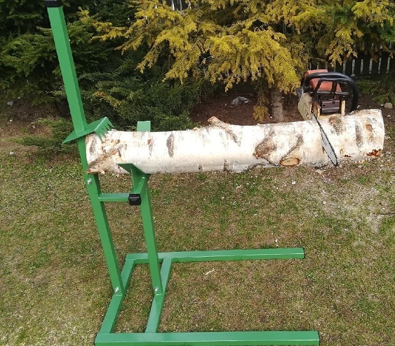 stojak do cięcia drewna